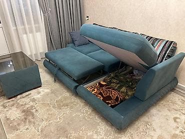 qəhvə stolu transformatoru: Künc divan, Qonaq otağı üçün, Açılmayan — 3