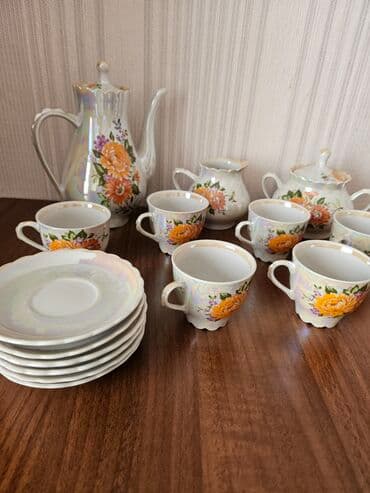 gence qab qacaq: Qəhvə dəsti, 6 nəfərlik, Rusiya — 4