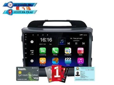 авто монитор: Kia Sportage 2012 android monitor DVD-monitor ve android monitor hər — 1