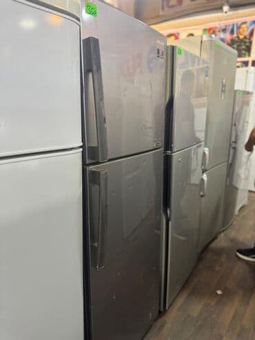 Qabyuyan maşınlar: 2 qapılı Samsung Soyuducu Satılır, rəng - Gümüşü — 1