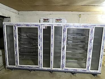 Sənaye tipli inkubator komplekti - Böyük tutumlu, şüşə qapılı