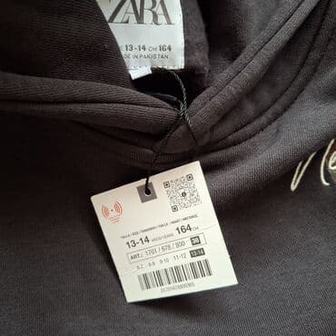 Bayram kostyumları: Son qiymet yazilib enderim yoxdu.ZARA kapüşonlu sweatshirt - Model — 1