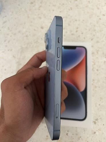 apple mac mini: IPhone 14, 128 GB, Mavi, Face ID — 4