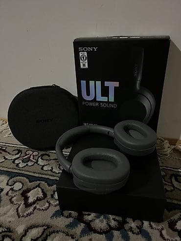 Беспроводные (Bluetooth) Наушники, Sony, цвет - Серый