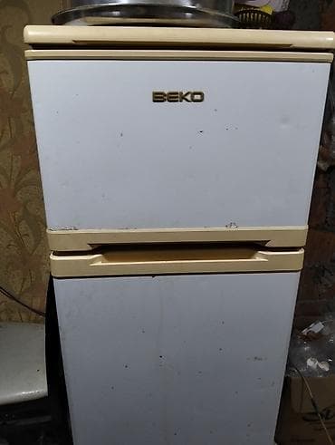 İşlənmiş 2 qapılı Beko Soyuducu Satılır, rəng - Ağ