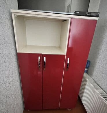 ucuz mətbəx mebelləri: Açılan, 3 qapılı Düz dolab, Mətbəx dolabı — 2