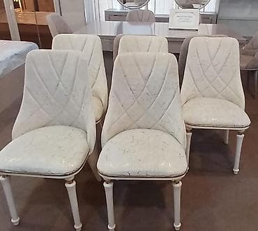 boydan guzgu: Qonaq otağı üçün, İşlənmiş, Açılan, Kvadrat masa, 8 stul — 3