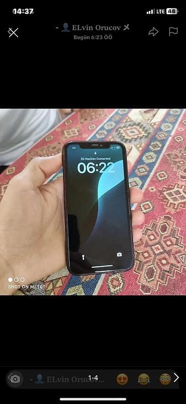 iphone 10 x: IPhone Xr, 64 GB, Jet Black, Face ID — 1