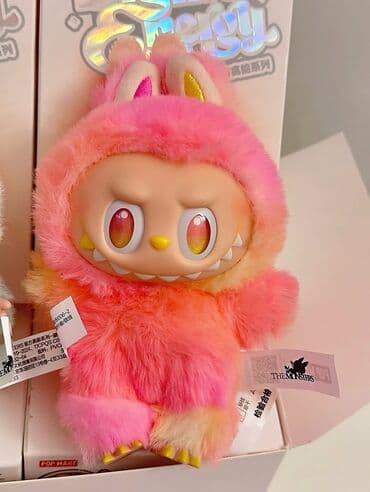 i̇nteraktiv oyuncaq itlər: Labubu Kukla ● Labubu Yumuṣaq kuklalar ● Kola ve Sade olani var ● — 10