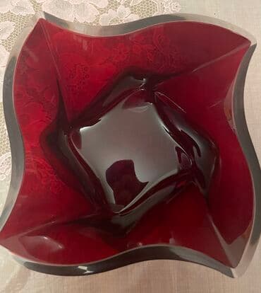 meyve qabı: Meyvə qabı,Türkiyə istehsalı,tünd qırmızı rəngdədir, təzədir — 2