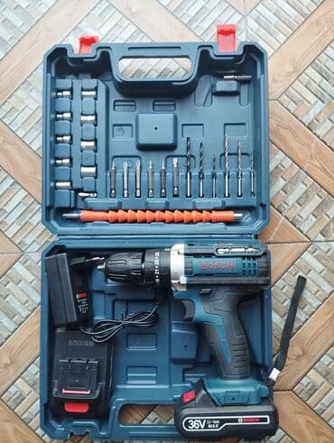 bosch drel: Yeni Drel dəsti, Zərbəli drel — 1