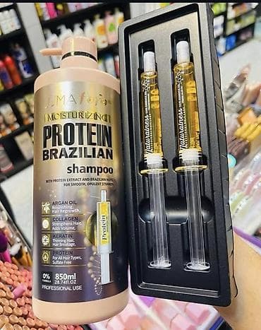 ilan şampunu: LUMA fofo Moisturizing Protein Brazilian Shampoo sac tokulmesi - — 1