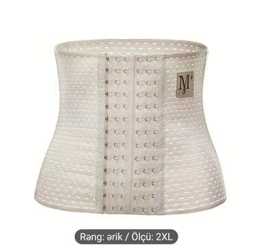 волшебный боб для похудения: M+ bel formalaşdırıcı korset - Rənglər: qara və açıq (əriyik ton) - — 3