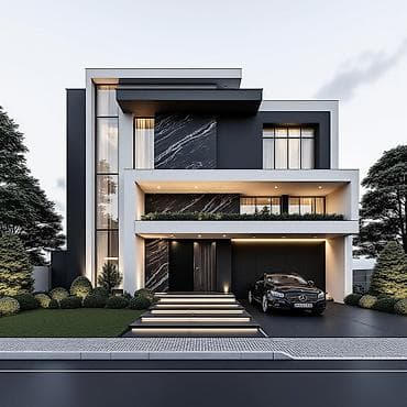 evde daye: Muasir tipli Ev, Villa layihəsinin reallaşdırılması "SAHİLOĞLU"MMC — 1