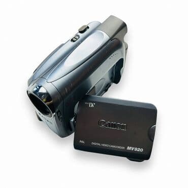 Audio: Bu Canon MVX25i modelidir. Qısa məlumat: 	•	Format: MiniDV kaset — 1