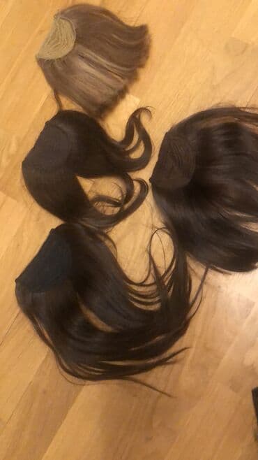 hialuron turşusu qiyməti: Taxma saçlar, Təbii, Yeni — 6