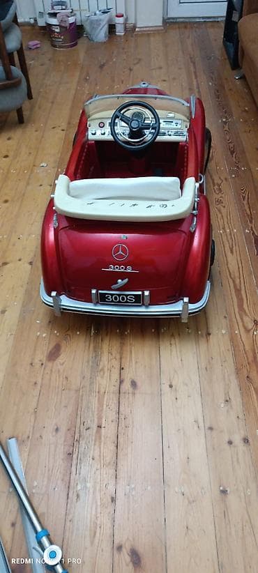 Uşaq elektrik maşını – Mercedes-Benz 300S (klassik kabriolet üslubu) — 3