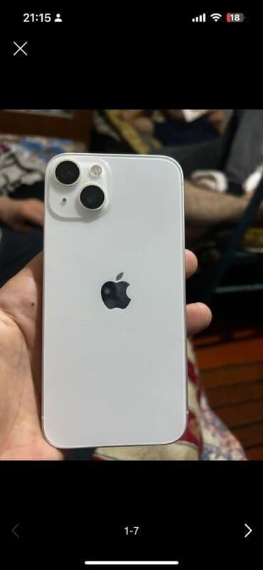 iphone kreditle ilkin odenissiz: IPhone 13, 128 GB, Ağ, Face ID — 4