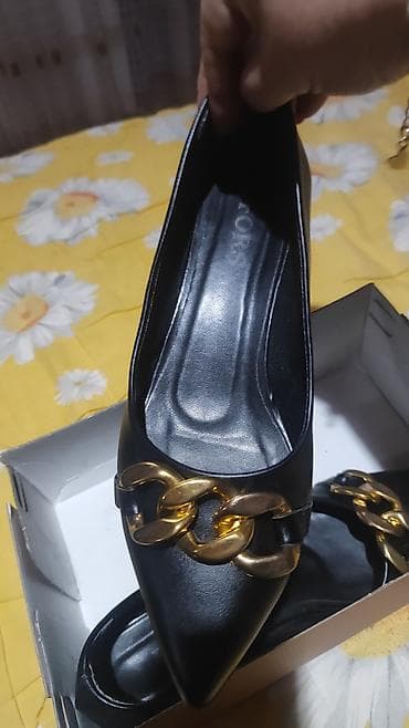 ayaqab: Baletkalar, Ölçü: 42, rəng - Qara, Yeni — 2