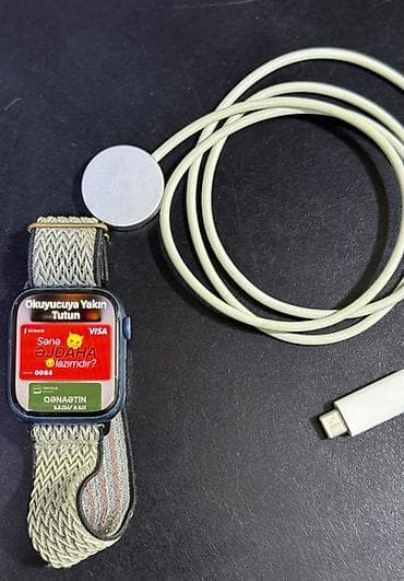 iphone saat: Smart saat, Apple, Suya davamlı, rəng - Mavi — 6