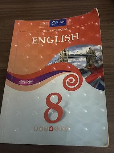 Məhsul: “Test Tapşırıqları – English 8” (Abituriyent nəşri) Qiyməti-4
