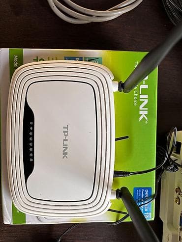 mini proyektor: Epson EB-E350 proyektor + montaj üçün asqı qolu + TP-Link ikiantennalı — 8