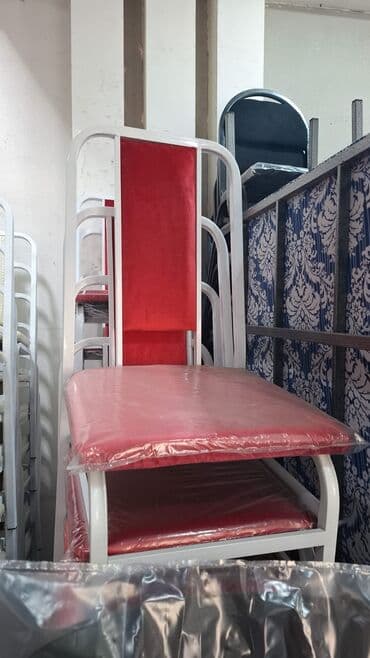 gaming oturacaqlar: Mətbəx üçün, Qatlanmayan, rəng - Qırmızı Stul — 1