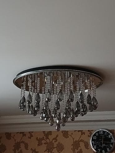 led işığlar: Çılçıraq, 10 və daha çox lampa, Metal — 4