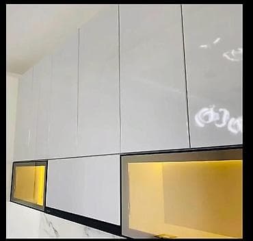 кухна мебель: Кухонный гарнитур на заказ, Самозакрывающие петли, Ламинат блестящий, Нет кредита — 2