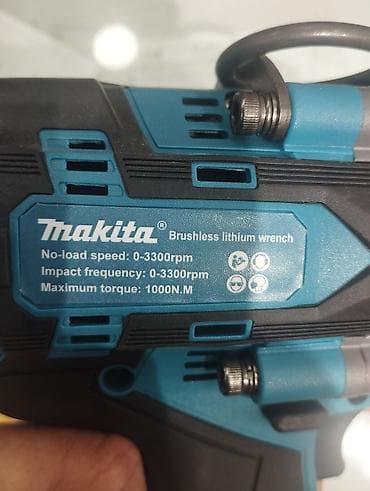 usta aləti: Makita fırçasız akkumulyatorlu zərbəli bolt açarı - Model: Makita — 2