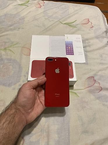 IPhone 8 Plus, 64 GB, Qırmızı, Sənədlərlə — 4
