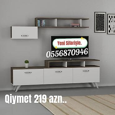 Yeni, Düz TV altlığı, Polkalı, Laminat, Rusiya