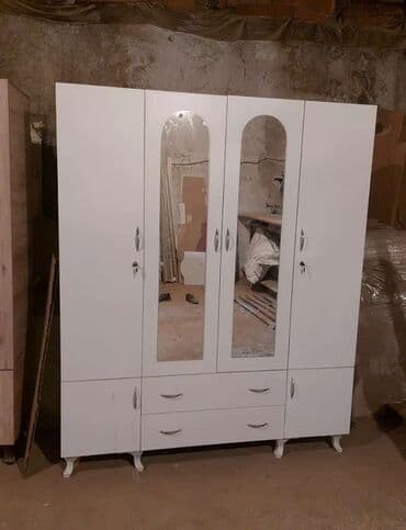 ev ucun guzguler: Yeni, 4 qapılı Düz dolab, Dolab-asılqan — 3