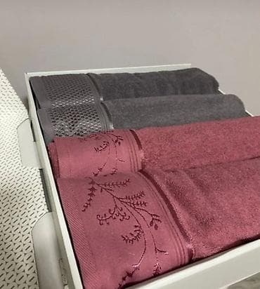 Hamam üçün rəng - Boz Pambıq Dəsmal