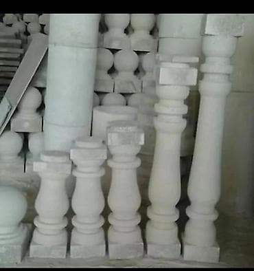 Məhsul: Daş balyustrada və sütun elementləri Təsvir: - Təbii daşdan