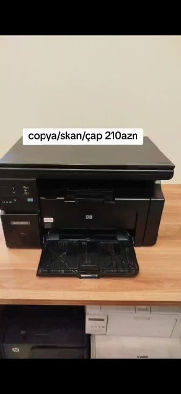 printer qiymeti: Hp m1132 İkinci əl idial vəziyyətdə Üzərində orginak dolu katric — 3