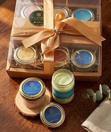 şakaladlar: Cay və kofe üçün Dessert dəsti – Velcora mini şirniyyat krem-ləri — 2