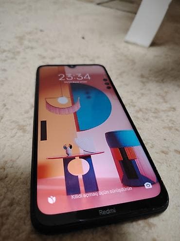 samsung note 10 ikinci el: Redmi Note 8, 64 GB, rəng - Qara, Sensor, Barmaq izi, İki sim kartlı — 3