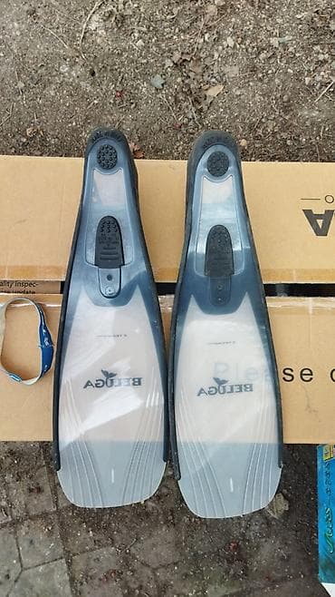 Çəkmələr: Beluga sualtı üzgəcləri (qabaqdan geyilən, tam ayaqlı model) - Brend — 2