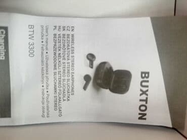 Maqnitofonlar: Yeni Simsiz (Bluetooth) Qulaqcıqlar, B&W, rəng - Qara — 3