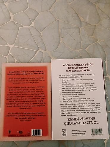 Книги и журналы: Məhsul: 2 kitabdan ibarət paket – şəxsi inkişaf və motivasiya — 2