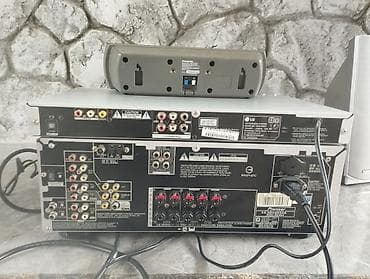 eurolux televizor: Pioneer VSX-416 ev kinoteatrı komplekti + LG karaoke pleyeri + — 6