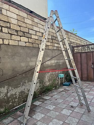 ev qizdiricilar: Alüminium teleskopik nərdivan dəstləri - Material: yüngül və — 2