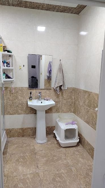 kiraye evler kreditle: Mirvari city 9/9 cu mertebe 2 otaq tam dolu temirli ev kiraye verilir — 4