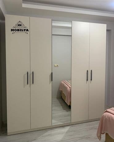 qapı modelleri: Yeni, Açılan, Düz dolab, Qarderob, paltar dolabı, Azərbaycan — 1