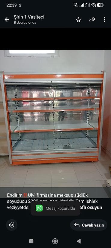 Endirim‼️Ulvi firmasina mexsus südlük soyuducu 2300 Azn. Yeni kimidir — 1