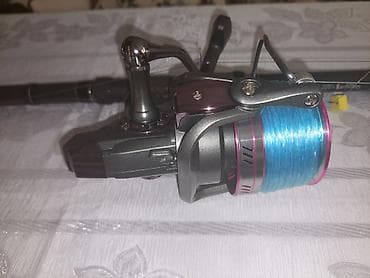 katuşka: Universal balıqçı dəsti – 2 ədəd karbon teleskopik spininq 3.6 m 4 lb — 3