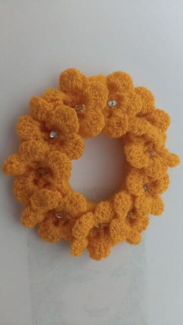 tek qaş: Sac rezinleri oz el isimdir, sacda cox gozel gorunuse malikdir — 1