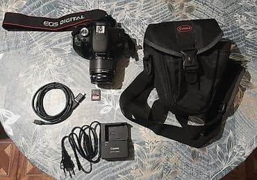 processor core i7: Canon EOS 600D DSLR fotoaparat komplekt Fotoaparat, demək olar ki — 1