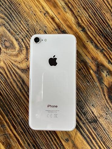 smart android box: IPhone 8, Ağ, Qırıq — 1